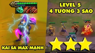 TOP khoảnh khắc điên rồ nhất Đấu Trường Chân Lý #28: Kai'Sa max bá đạo, Level 5 4 tướng 3 sao