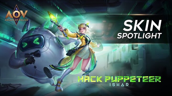 Ishar Hack Puppeteer Skin Spotlight - Garena AOV (Arena of Valor)