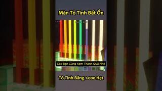 Anh Đen Xì Xì Tỏ Tình Bằng Hiệu Ứng 1.000 Hạt Trong Minecraft 🤣 #shorts