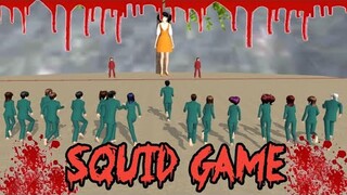 SQUID GAME || HOROR MOVIE SAKURA SCHOOL SIMULATOR HOROR