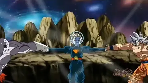 Goku and Jiren Vs The Grand Priest (Dragon ball fight scene)