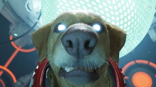 GUARDIANS OF THE GALAXY - Telepathic Dog Makes Quill and Rocket Bark at Each Other