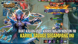 KARRIE SAVAGE SEGAMPANG INI
