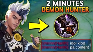 CLAUDE 2 MINUTES DEMON HUNTER!