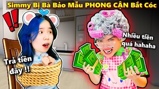 Mèo Simmy Bị Bà Bảo Mẫu PHONG CẬN XẤU XA Bắt Cóc Trong Roblox !!
