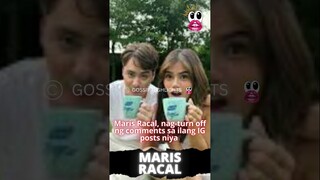 Maris Racal, nag-turn off ng comments sa ilang IG posts niya