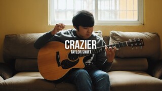 Crazier - Taylor Swift | Fingerstyle Guitar Cover | Lyrics