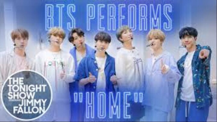BTS: Home | Tonight Show Starring Jimmy Fallon Performance