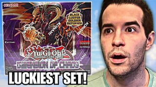 Opening My LUCKIEST Yugioh Set Of All Time (Dimension Of Chaos)