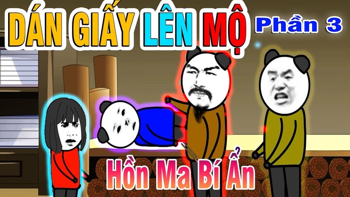 Gấu Đẹp Trai : DÁN GIẤY LÊN MỘ - PHẦN 3 - HỒN MA BÍ ẨN | Phim Ngắn Gấu Đẹp Trai Hài Hước Kinh Dị