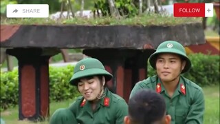 Khánh Vân trong sao nhập ngũ