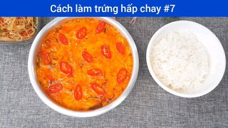 Cách làm trứng hấp chay p7
