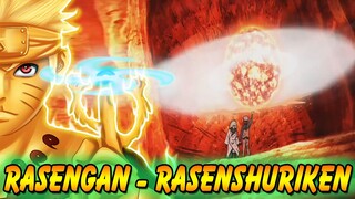 Top 10 Phiên Bản Rasengan - Rasenshuriken Mạnh Nhất Trong Naruto | Rasengan Dạng Phong Ấn