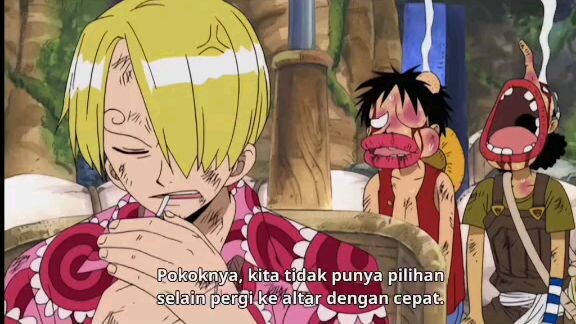 akibat niruin mimik sanji😭😭