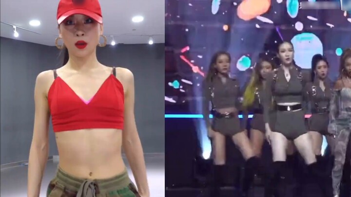 "NUNU NANA" dance comparison video, although the dance is not that good, but it can't be said to be 