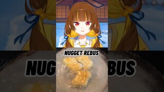 REVIEW NUGGET REBUS!! #vtuberindonesia #vtuber #shorts