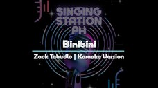 Binibini by Zack Tabudlo | Karaoke Version