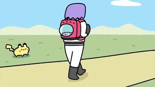 [Q version Pokémon] The friendship between Ditto and Kojiro