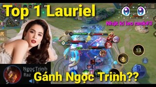 Top 1 Lauriel Bất Ngờ Gặp Ngọc Trinh Đá Raz Siêu Chất Và Cái Kết Bất Ngờ