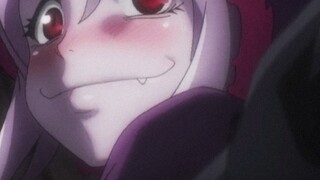 ฉากอันโด่งดังที่ Shalltear ถูก Bone King ใช้เป็นเก้าอี้