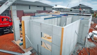 SIPs Two Storey Construction - Time Lapse Video