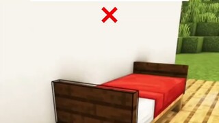 Minecraft: Đừng xây giường như thế này!