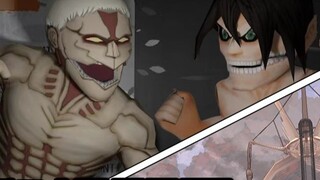 It took two years! We made an "Attack on Titan" game! Earthquake strikes?