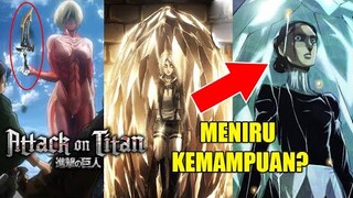 Penjelasan Kekuatan Female Titan ..!! Bisakah Ia Membuat Senjata Seperti Warhammer Titan..?!