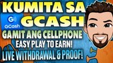 KUMITA SA GCASH! | GAMIT ANG CELLPHONE! GCASH EASY PLAY TO EARN | LIVE WITHDRAWAL & PROOF!