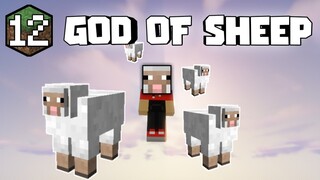 GOD OF SHEEP | MINECRAFT ONE BLOCK INDONESIA | MINECRAFT ONE BLOCK SURVIVAL INDONESIA | #12