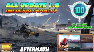 Thông Tin Update Và Thời Gian Diễn Ra Các Chế Độ PUBG Mobile 1.8 - Kênh Ocgynn.