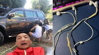 Chú chó giúp chủ rửa xe hài hước - Top comment hài Face Book.