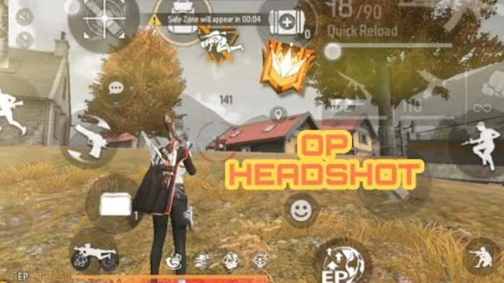 FREE FIRE HIGHLIGHT VIDEO || OP HEADSHOT 🇧🇷🇮🇳🇸🇬