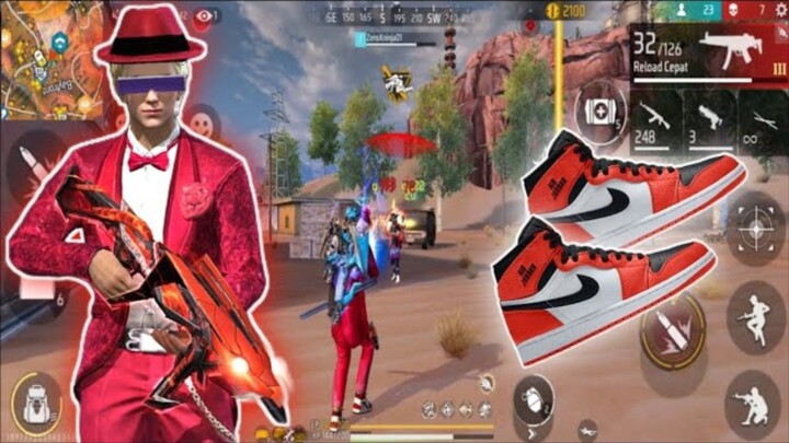 SOLO VS SQUAD PAKE SET YANG PALING DIMINATI PLAYER EPEP!  -FREEFIRE