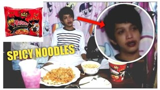 SPICY NOODLES | Hay nako itsura ko dito