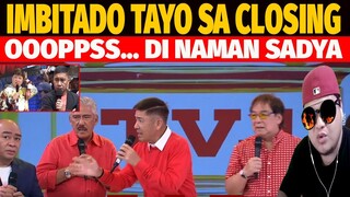 E.A.T. NAG PARINIG SA "IMBITADO SA CLOSING" TAPE INC TATABLAHIN NA NG "IPO"? REACTION VIDEO