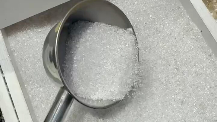白水晶碎石当大米卖