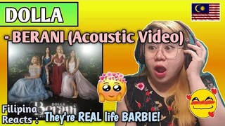 DOLLA - BERANI (Acoustic Performance Video) || FILIPINA REACTS