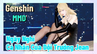 [Genshin, MMD] Ngày Nghỉ Cá Nhân Của Đội Trưởng Jean
