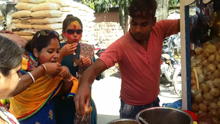 Very Tasty Mouth watering Panipuri (GOLGAPPA/FUCHKA/FUCHA) In Mayapur - Kolkata Street Food