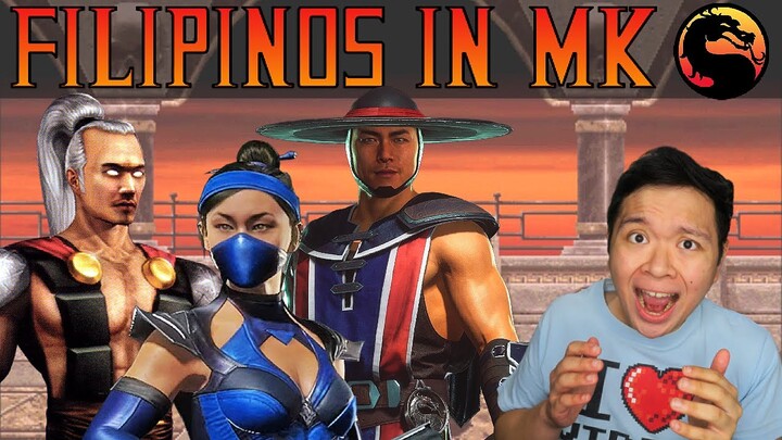 MORTAL KOMBAT FIGHTERS of FILIPINO DESCENT