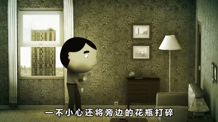 This man is so pitiful—his body and soul have actually been separated!