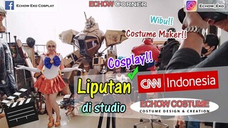 LIPUTAN COSPLAY CNN Indonesia - ECHOW COSPLAY VLOG