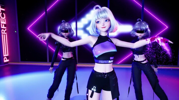 足以让整个v圈震撼的一次舞蹈连跳！！！一人一团星者如瞳！！！