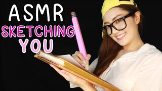 ASMR (ภาษาไทย) วาดภาพเหมือน สเก็ตภาพเหมือน ASMR SKETCHING YOU Roleplay