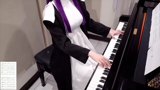 【4K】【Come and learn piano from me】The End of Evelyn ED Anytime Anywhere by milet