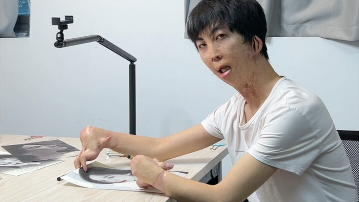 Mr. Zhang, who placed an order in my livestream on October 29th: Hello! I’ve already finished painti