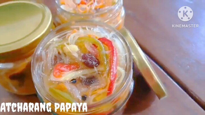 atcharang papaya pinoy