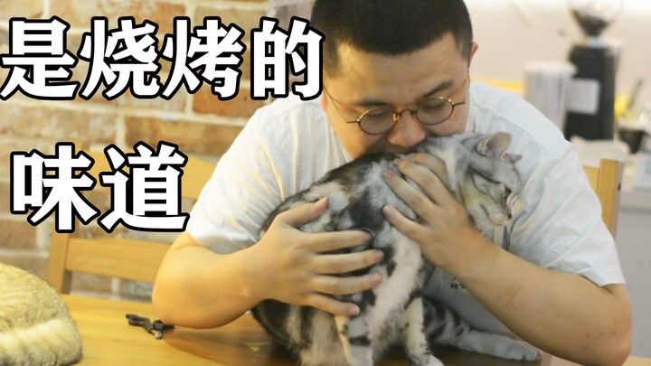 Nắm chặt gáy sau của mèo, có thể dễ dàng cắt móng cho mèo không?