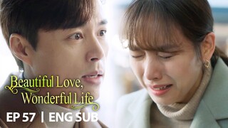 YoonBak "We can't go on. You dump me" [Beautiful Love, Wonderful Life Ep 57]